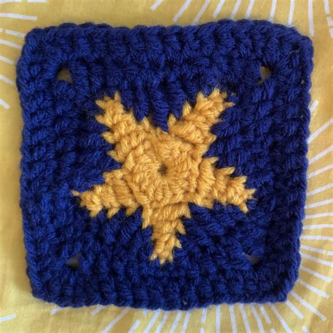 Ravelry Star And Moon Granny Square Pattern By Madeline Watson