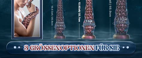 Tagnaff CM Riesen Anal Dildo Tentakel XXL Dildo Mit Starkem Saugnapf Silikon Dicker