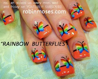 Nail Art By Robin Moses Best Neon Picasso Nails Cutest Abstract Nails