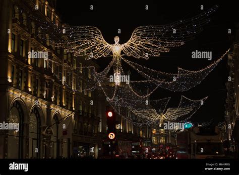 Christmas lights, Regent Street Stock Photo - Alamy