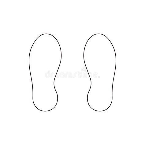 Footprint Outline Stock Illustrations – 5,744 Footprint Outline Stock ...