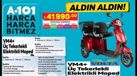 Volta Vm Tekerlekl K L K Elektr Kl Moped N San A