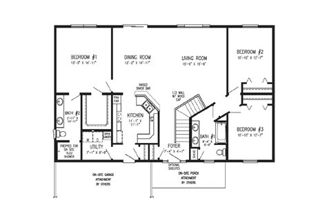 Ranch Belmont By All American Dream Homes ManufacturedHomes