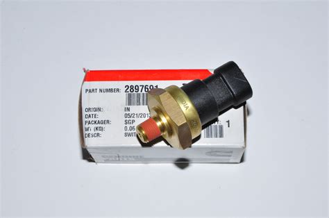2897691 3408607 Датчик давления масла Камминз / Pressure Switch Cummins ...