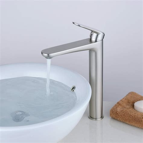 Gricol Mitigeur Lavabo Robinet De Salle De Bains Avec Poign E Carr E En