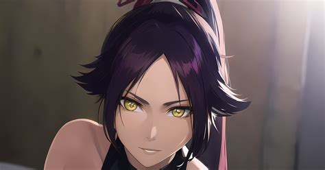 yoruichi shihouin bleach smaniaarts pixiv