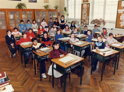 Photo De Classe CM1 CM2 De 1986 Ecole Centrale Tenay Copains D Avant