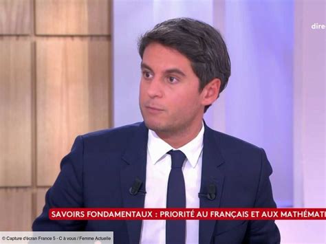 Un Choc Des Savoirs Fondamentaux Le Plan De Gabriel Attal Pour