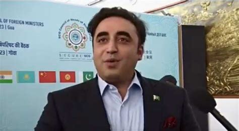 Pak Fm Bilawal Bhutto Arrives In Goa For Sco Foreign Ministers Meeting