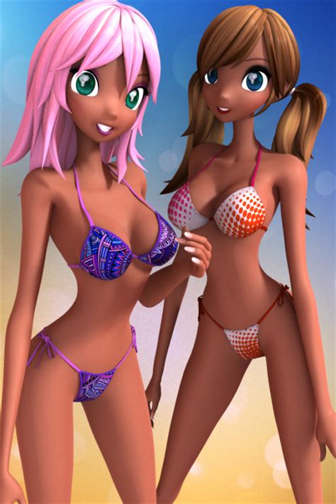 Animated For Oot Bikini For Star Clothing For Poser And Daz Studio My