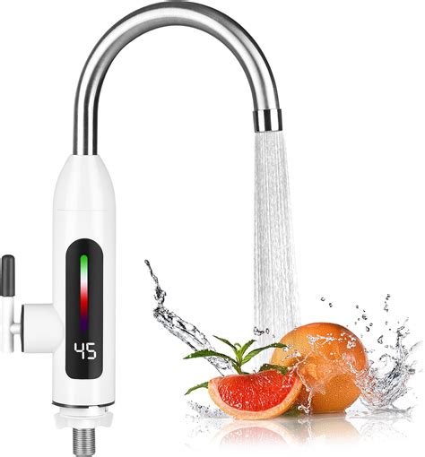 Weigudoc Robinet De Chauffe Eau Lectrique Robinet De Chauffe Eau