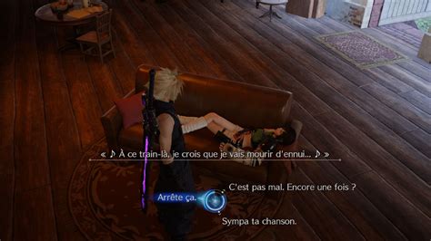 Affinité Yuffie FF7 Rebirth quels choix de dialogue et comment avoir