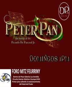 Peter Pan Cartelera De Teatro Cdmx