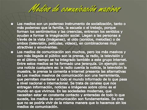 Medios De Comunicación Masivos Ppt