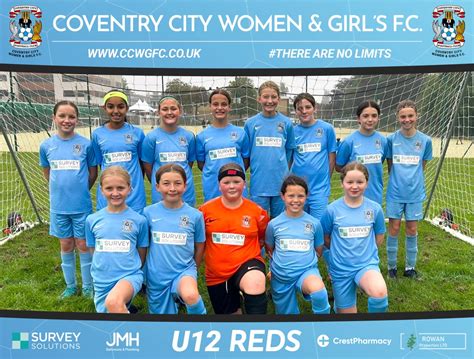 U12 Reds Coventry City Women And Girls Football Club Coventry West