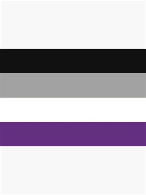 Asexual Pride Flag Poster For Sale By Xsheals07 Redbubble