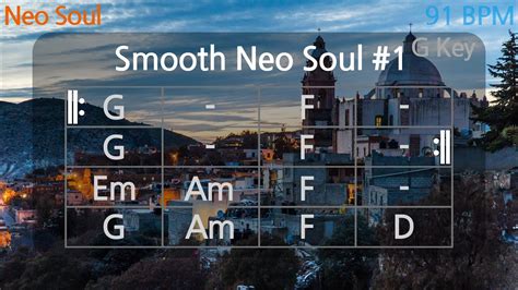 Smooth Neo Soul G Backing Track Bpm Youtube