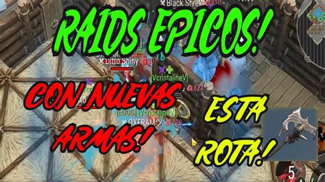 FROSTBORN RAIDS EPICOS USANDO NUEVAS ARMAS Y RECURSOS YouTube