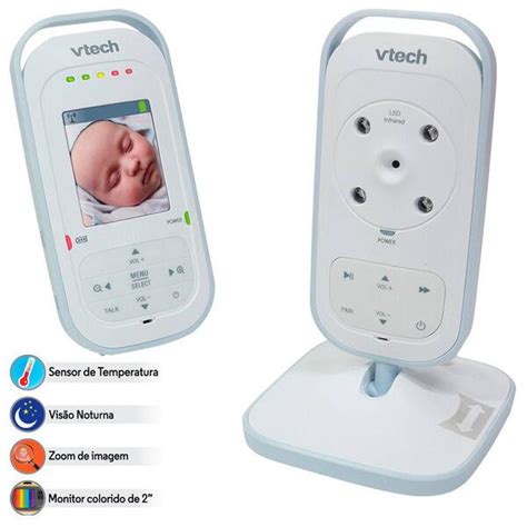 Vtech Baba Eletronica - Babá Eletrônica Vtech Vm311 Digital Branco | Leroy Merlin