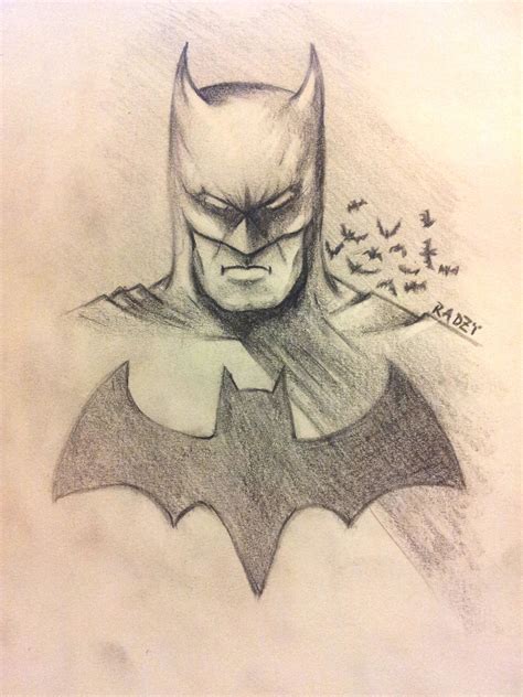 In Drawings Pencil Batman Maderbatting