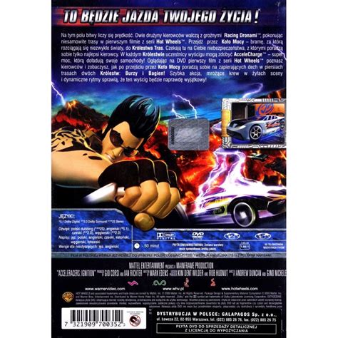 Hot Wheels AcceleRacers Restart Film DVD EMAG Bg