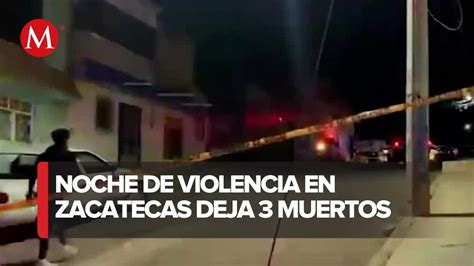 Tres Personas Asesinadas Entre Ellas Un Menor De Edad Tras Balacera En