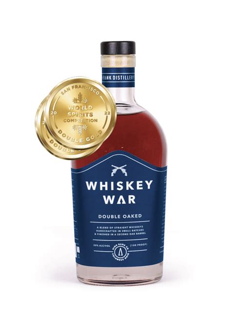 Whiskey War Double Oaked High Bank Distillery