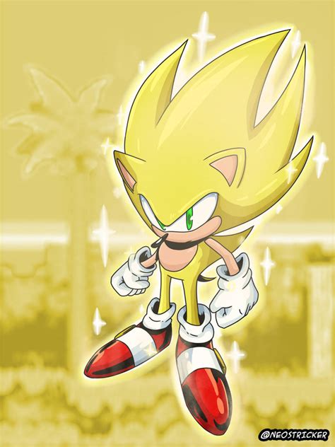 Sonic Month 2023-Super Sonic by NeoStricker on DeviantArt