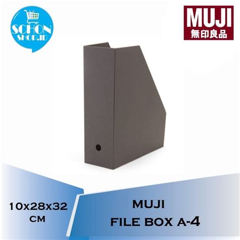 Jual Tempat File Majalah Box File Dokumen Surat Stand File Box MUJI