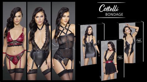 Orion Now Shipping Cottelli Bondage Lingerie Collection Xbiz