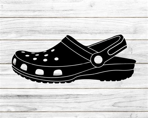 Croc Shoe Svg Croc Shoe Cricut Cut File Croc Shoe Png - Etsy