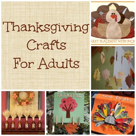 Thanksgiving Crafts {For Adults} - Making Time for Mommy