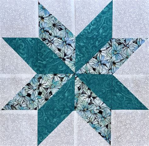 8 Point Star Quilt Template