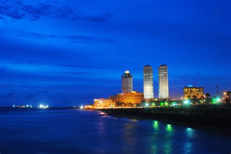 Premium Photo | Colombo skyline just after sunset