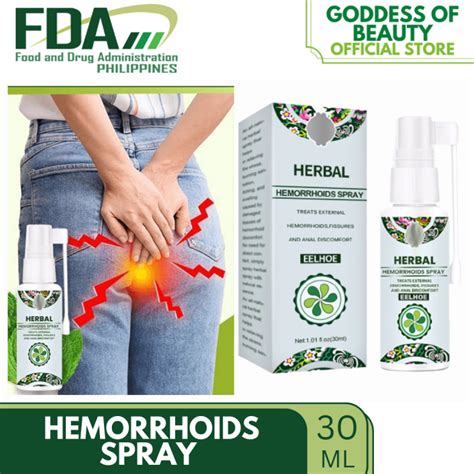 Hemorrhoids Spray Original Hemorrhoids Natural Herbal Hemorrhoids Spray