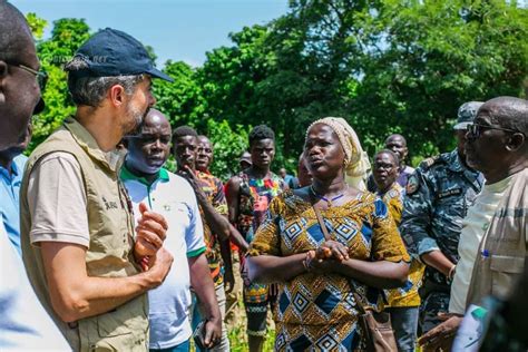 Agriculture le président du FIDA visite des coopératives agricoles de