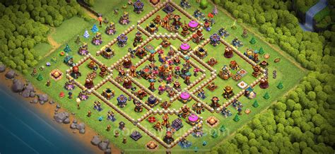 Farming Base TH16 with Link, Anti Everything - Clash of Clans 2024 ...