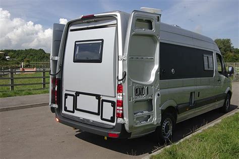 Chameleon launch new motorhome with slide out rear section to sleep 4 ...