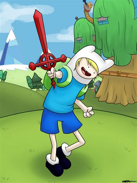 Finn And His Sword By Wiggabuysomeapples On Deviantart