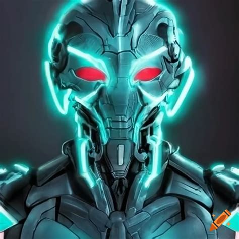 Ultron Sigma In Glow In The Dark On Craiyon