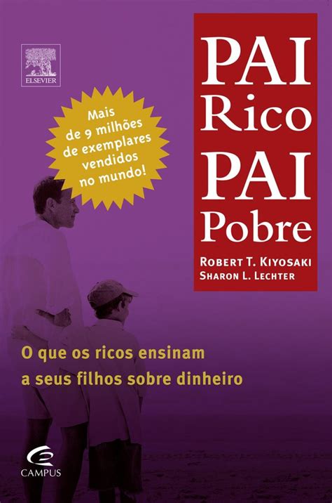 Capa do Livro Pai Rico Pai Pobre Igreja Restauração e Vida