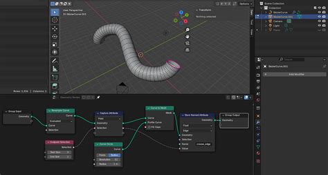 Crease Edges Using Geometry Nodes Modeling Blender Artists Community