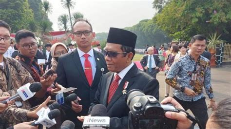 Bantah Anwar Usman Mahfud Md Sebut Tak Ada Konflik Kepentingan Saat