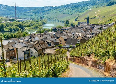 Urzig Wine Village In The Moselle Valley Germany Editorial Photo