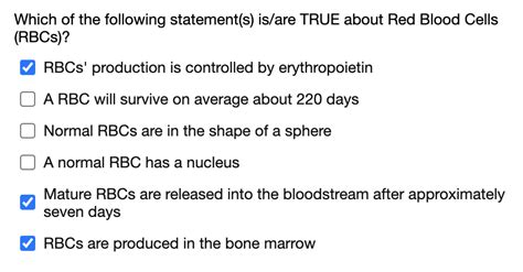 Solved Which Of The Following Statement S Is Are TRUE About Chegg