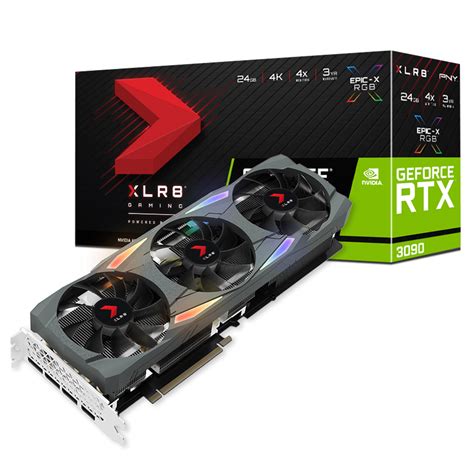 Buy PNY GeForce RTX 3090 XLR8 Uprising Epic X RGB 24GB VCG309024TFXMPB