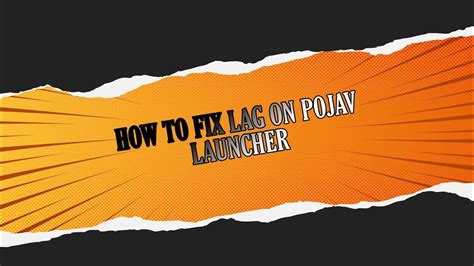 How To Fix Lag On Pojav Launcher Youtube