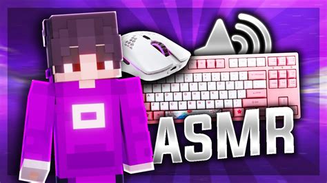 Keyboard Mouse Asmr Sounds Handcam Hypixel Bedwars Youtube