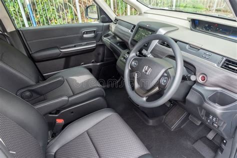 Honda Freed 2019 Interior editorial stock photo. Image of automotive ...