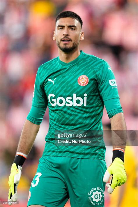 Paulo Gazzaniga Goalkeeper Of Girona And Argentina During The Laliga